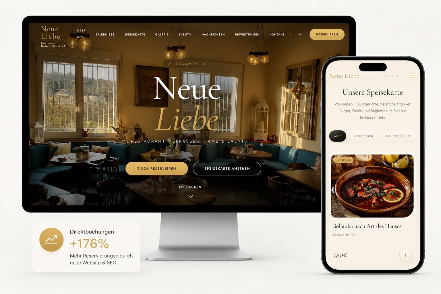 Neue Liebe – digitale Lösung für Gastronomie