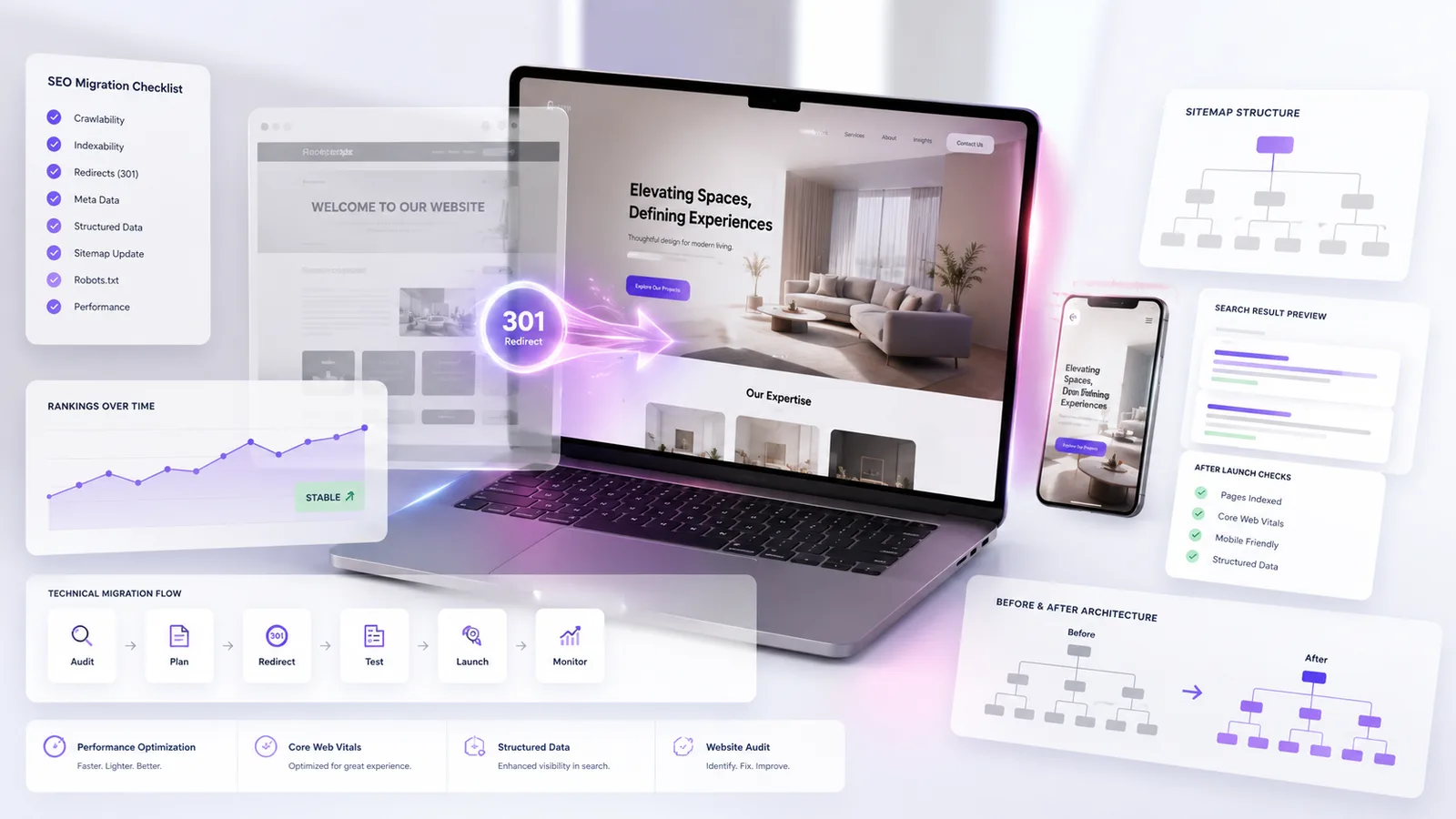 Website-Relaunch 2026: Wann er sich lohnt und wie Sie Ihre Rankings behalten